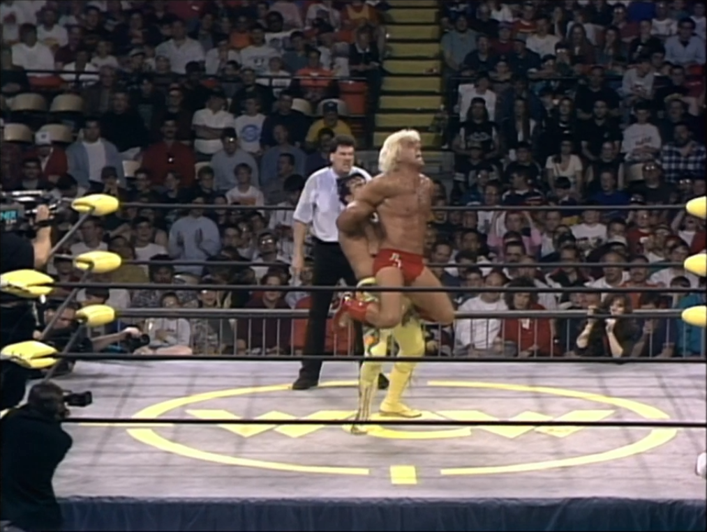 World Championship Wrestling: Spring Stampede '94 (04-17-1994) Ricky  Steamboat vs. Ric Flair | Blue Thunder Driver